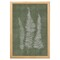 12" x 16" Woodland Ferns I Framed Wall Art, Contemporary Nature Home Décor, Glass Facing and Hanging Hardware Included